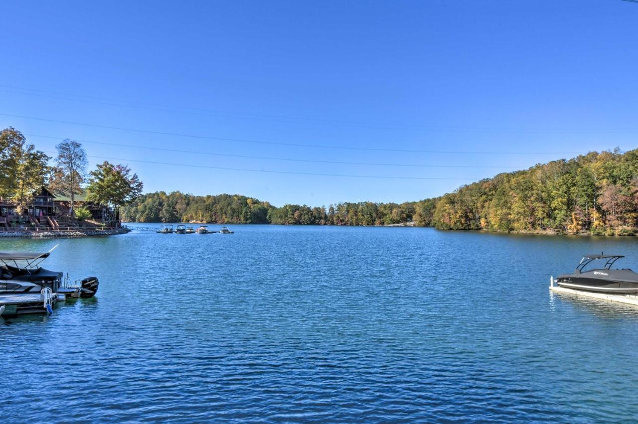 Lake Keowee Escape With Dock, Deck And Lake Access! Six Mile エクステリア 写真