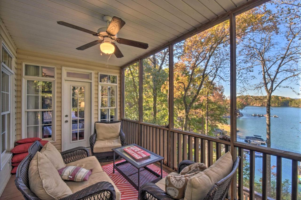 Lake Keowee Escape With Dock, Deck And Lake Access! Six Mile エクステリア 写真