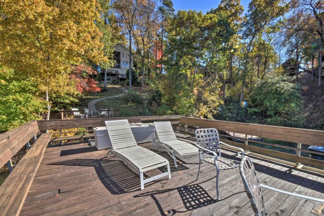 Lake Keowee Escape With Dock, Deck And Lake Access! Six Mile エクステリア 写真